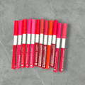 12 - Piece Long - Lasting Lip Pencil Set – Smooth, Big Size, Premium Quality - Beauty Glams