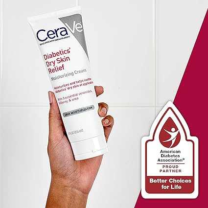 CeraVe Diabetics’ Dry Skin Relief Moisturizing Cream
