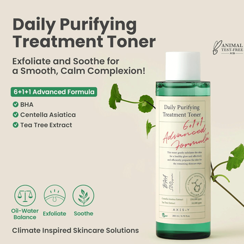 AXIS - Y Daily Purifying Treatment Toner 200ml - Beauty Glams