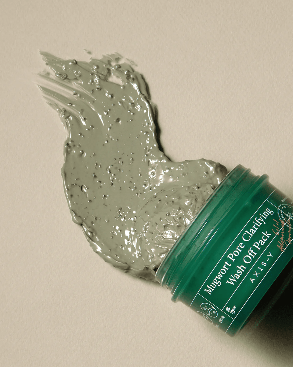 Axis Y Mugwort Pore Clarifying Wash Off Pack 100ml - Beauty Glams