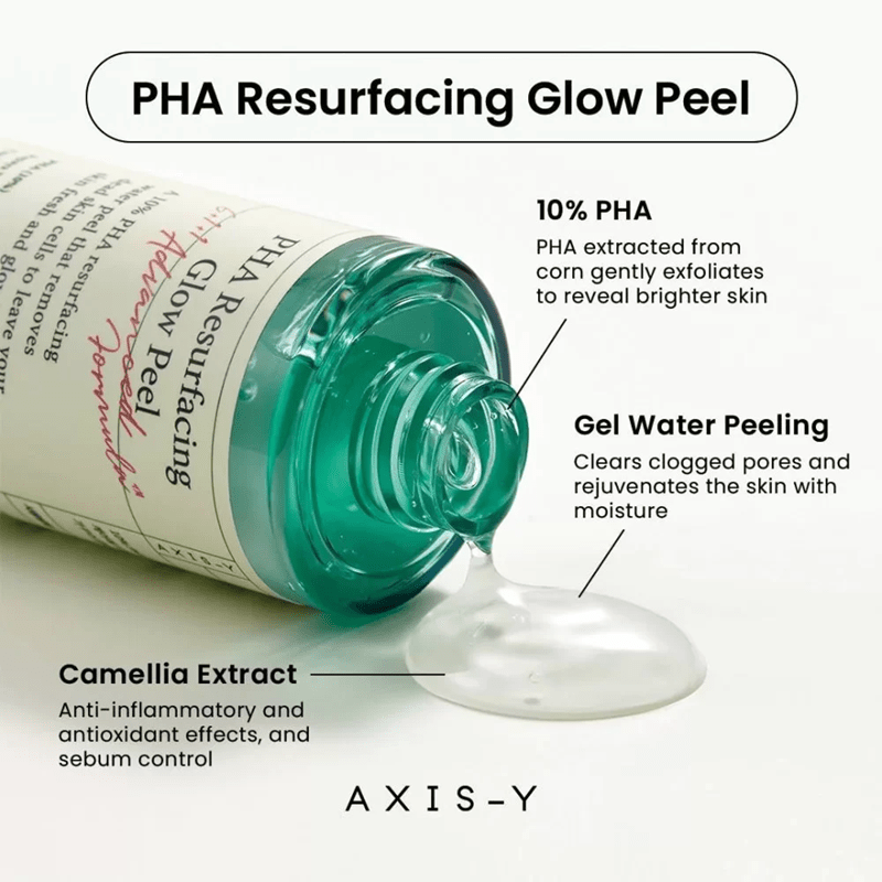Axis Y PHA Resurfacing Glow Peel 50ml - Beauty Glams