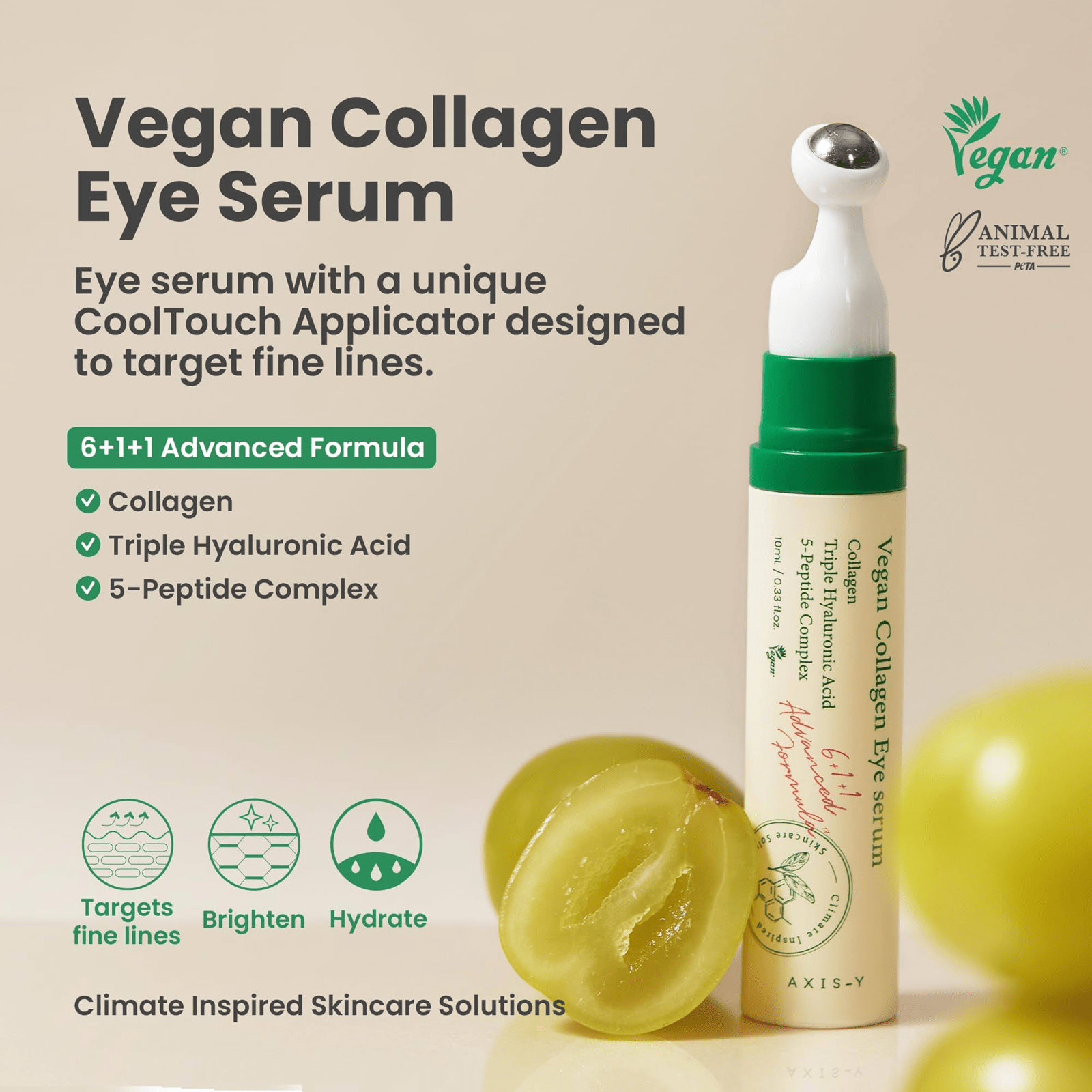 Axis Y Vegan Collagen Eye Serum 10ml - Beauty Glams