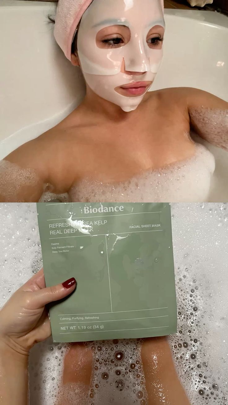 Biodance refreshing sea kelp mask ( 4x sheet Masks ) - Beauty Glams