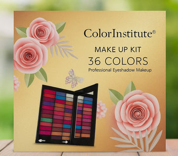 ColorInstitute® 36 - Color Eyeshadow Kit | Vibrant, Long - Lasting Shades for Every Eye Look - Beauty Glams