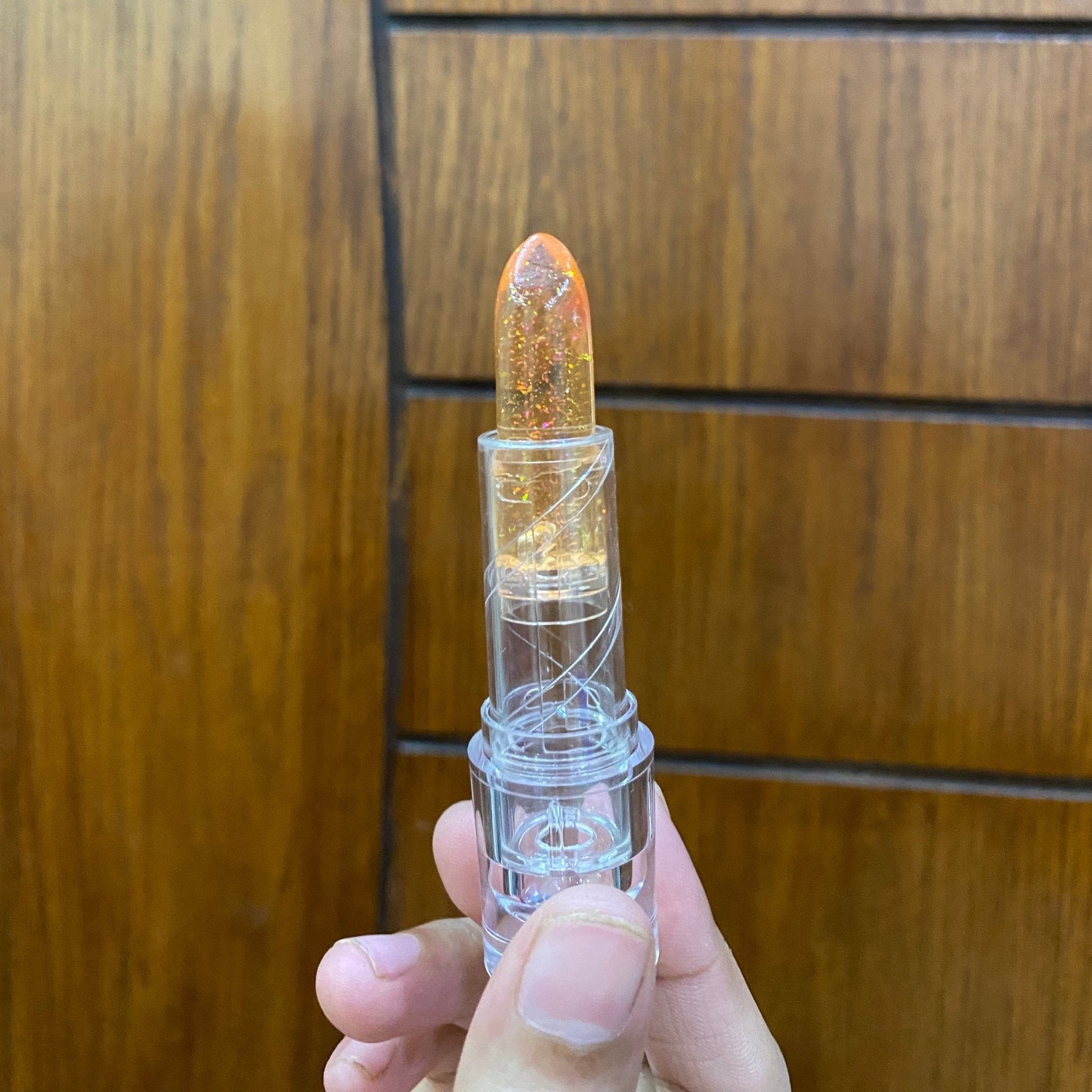 Crystal Jelly Lip Balm – Hydrating Clear Glitter Lipstick for Soft & Shiny Lips - Beauty Glams