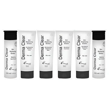 Derma Clear Skin Brightening Set | Deep Cleanse, Hydrate & Glow Naturally – All - in - One Kit - Beauty Glams