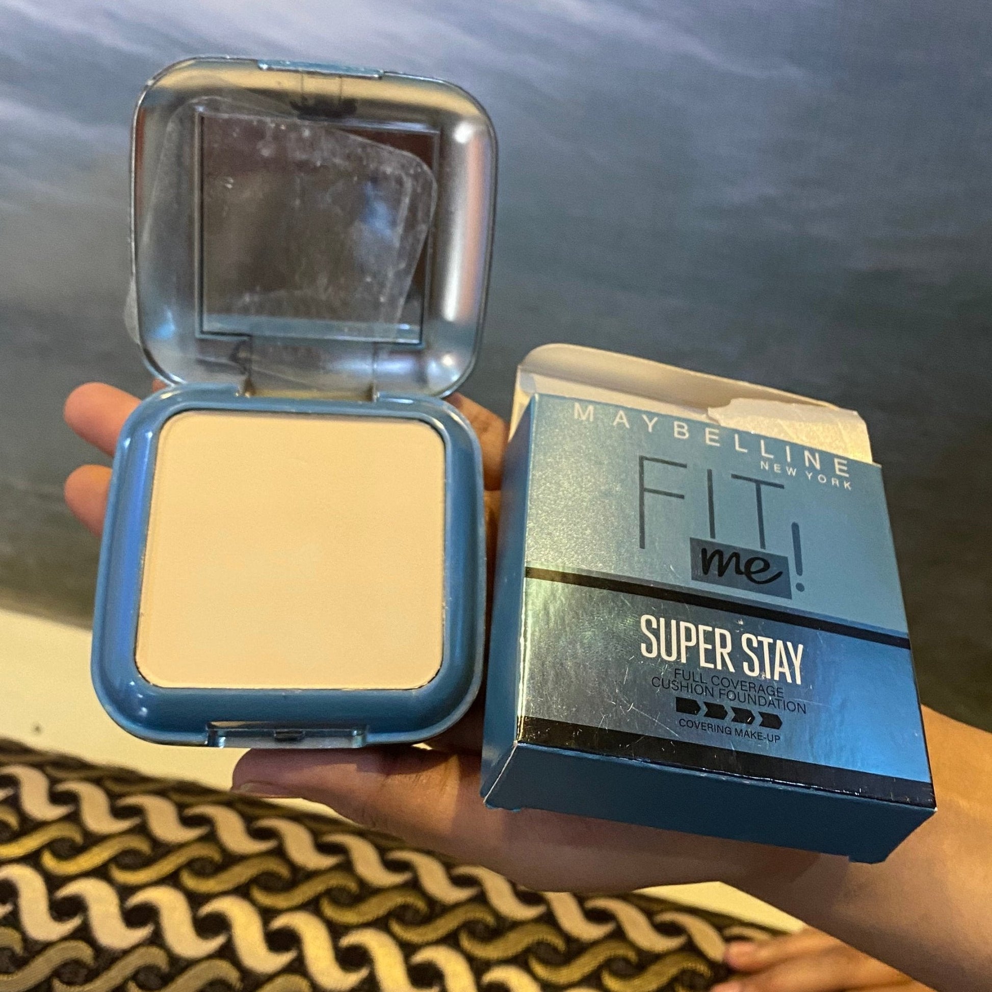 Fit Me™ Matte Compact Powder — Dual Shades | Mirror + Sponge | Long - Lasting Mattify - Beauty Glams