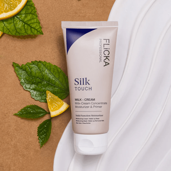Flicka Silk Touch 3 in 1 Moisturizer and Primer for Face | Long - Lasting, Flawless and Dewy Makeup Base | Pore Minimizer | All Skin Types - Beauty Glams