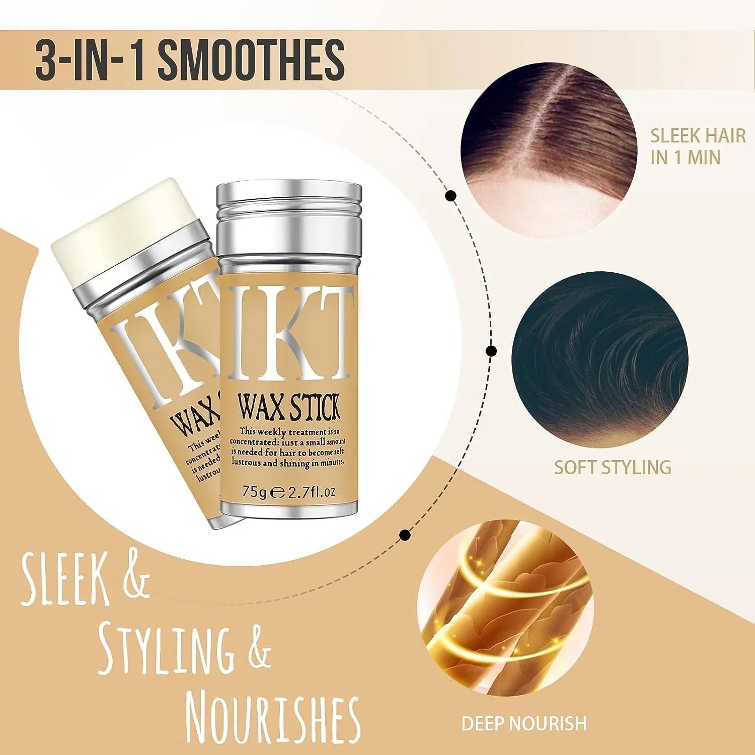 IKT Hair Wax Stick - Beauty Glams