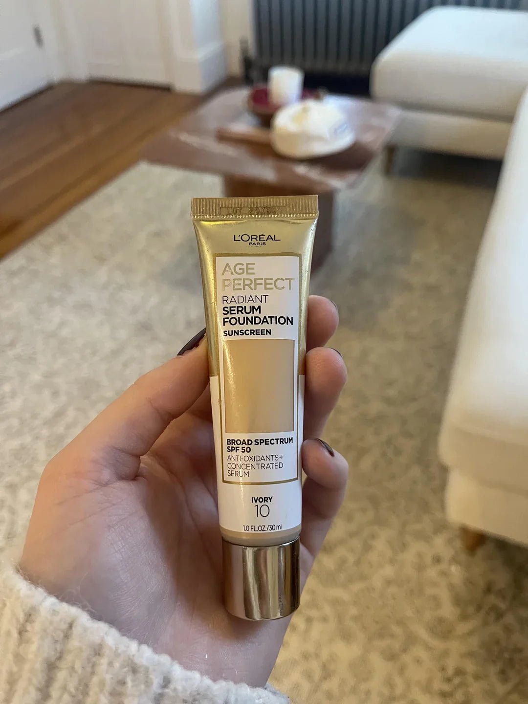 L'Oreal Paris Age Perfect Radiant Serum Foundation with SPF 50 - Beauty Glams