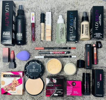 Luxury Full Face Makeup Deal – 20 - Piece Long - Lasting Professional Makeup Kit for Pakistani Skin Tones - Beauty Glams