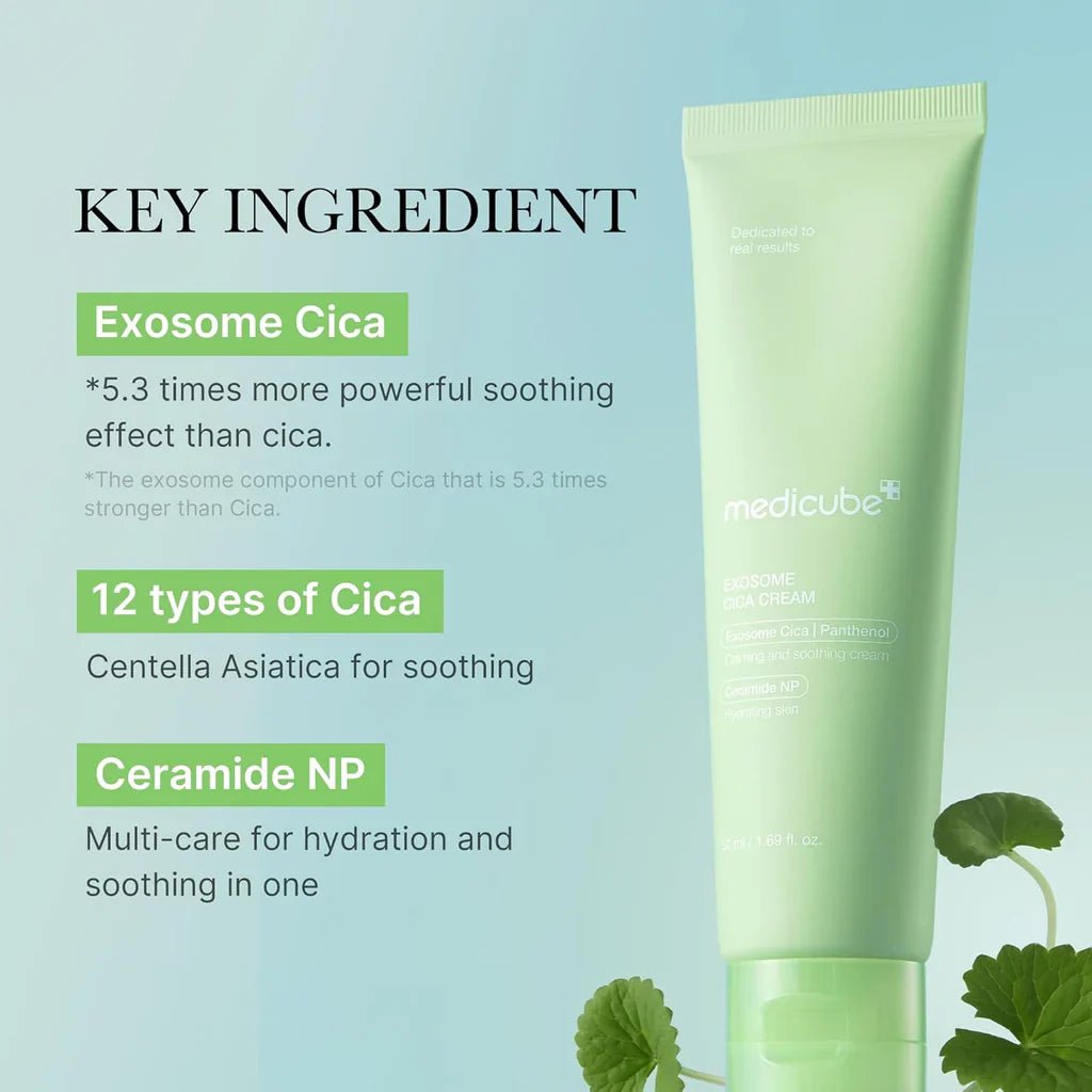 Medicube Exosome Cica Tea Tree Cream 50ml - Beauty Glams