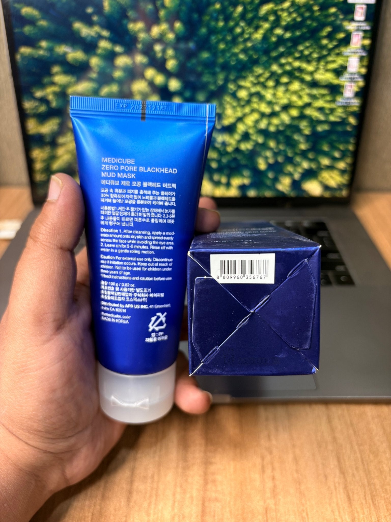 Medicube Zero Pore Blackhead Mud Mask 100g - Beauty Glams