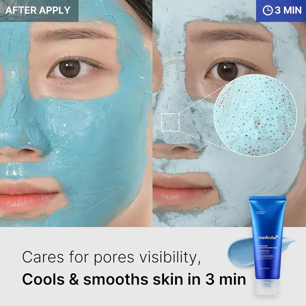 Medicube Zero Pore Blackhead Mud Mask 100g - Beauty Glams