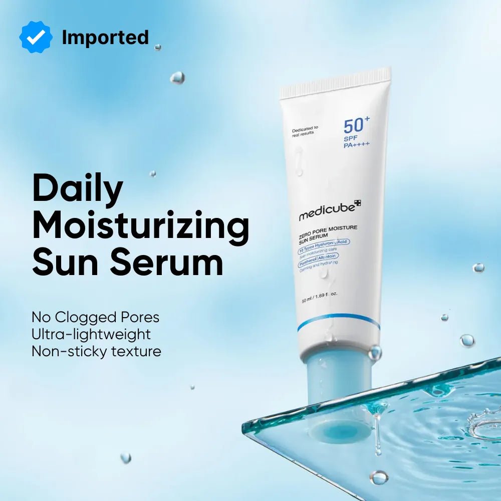 Medicube Zero Pore Moisture Sun Serum SPF 50+ PA++++ 50ml - Beauty Glams