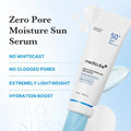 Medicube Zero Pore Moisture Sun Serum SPF 50+ PA++++ 50ml - Beauty Glams