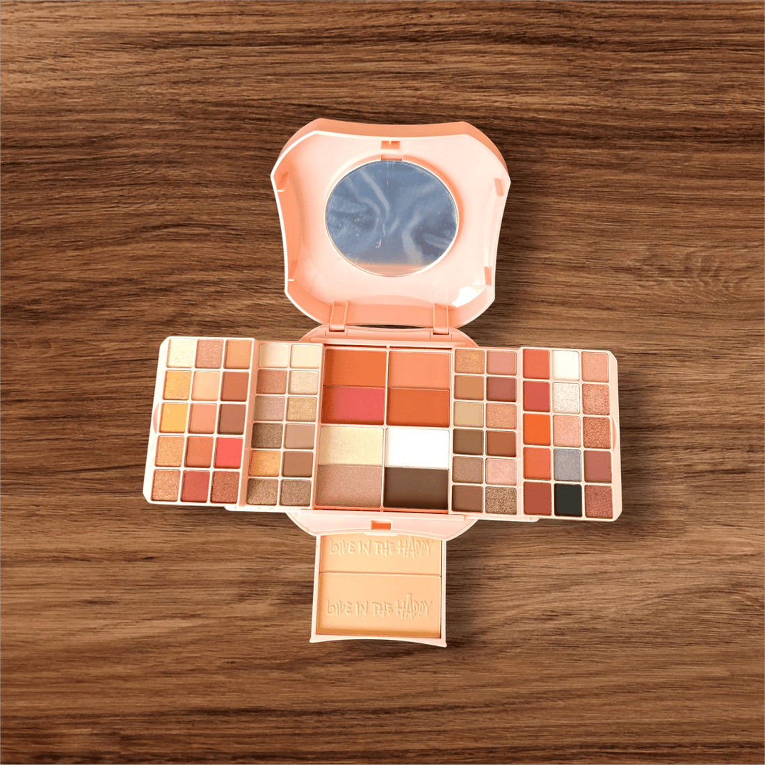 Miss Rose All - in - One Makeup Kit – 48 Shades with Mirror & Face Palette - Beauty Glams