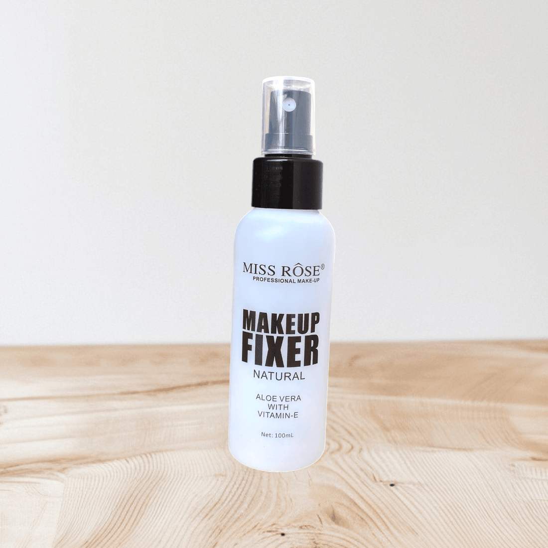 Miss Rose Makeup Fixer Spray – Long - Lasting, Natural Aloe Vera 100ml - Beauty Glams