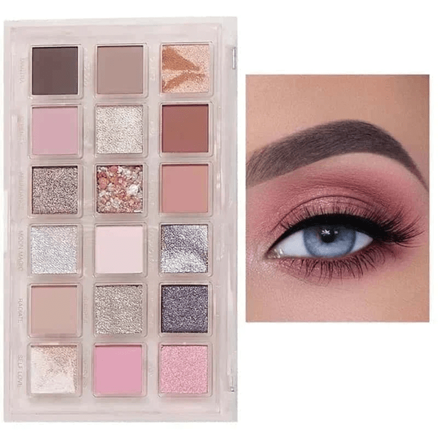 MUICIN Pink Rose Quartz Eyeshadow Palette - Beauty Glams
