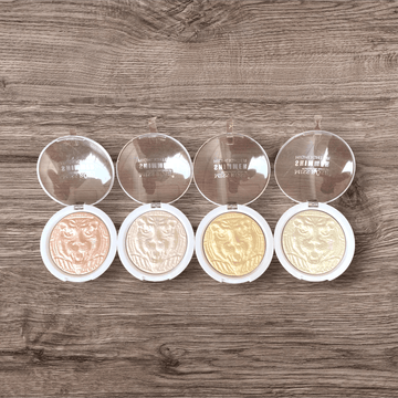 Premium 2 - in - 1 Shimmer Highlighter – Ultra Glow, Long - Lasting, 4 Stunning Shades - Beauty Glams