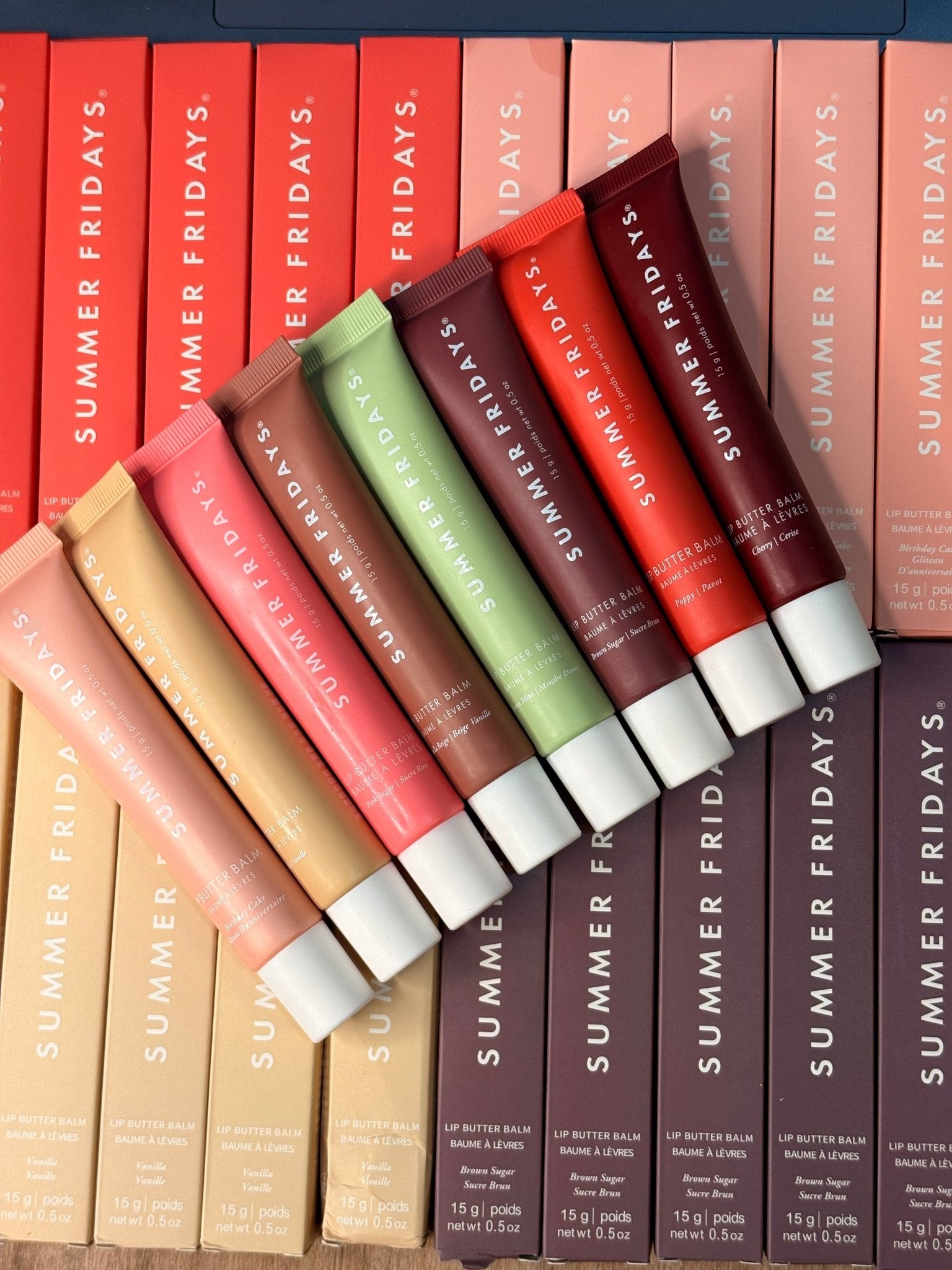 Summer Friday Lip Butter Balm ( Bundle of 8 ) - Beauty Glams
