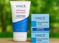Vincé Lightnix Brightening Skincare Set – Face Wash & Creams for Clear, Radiant Skin - Beauty Glams